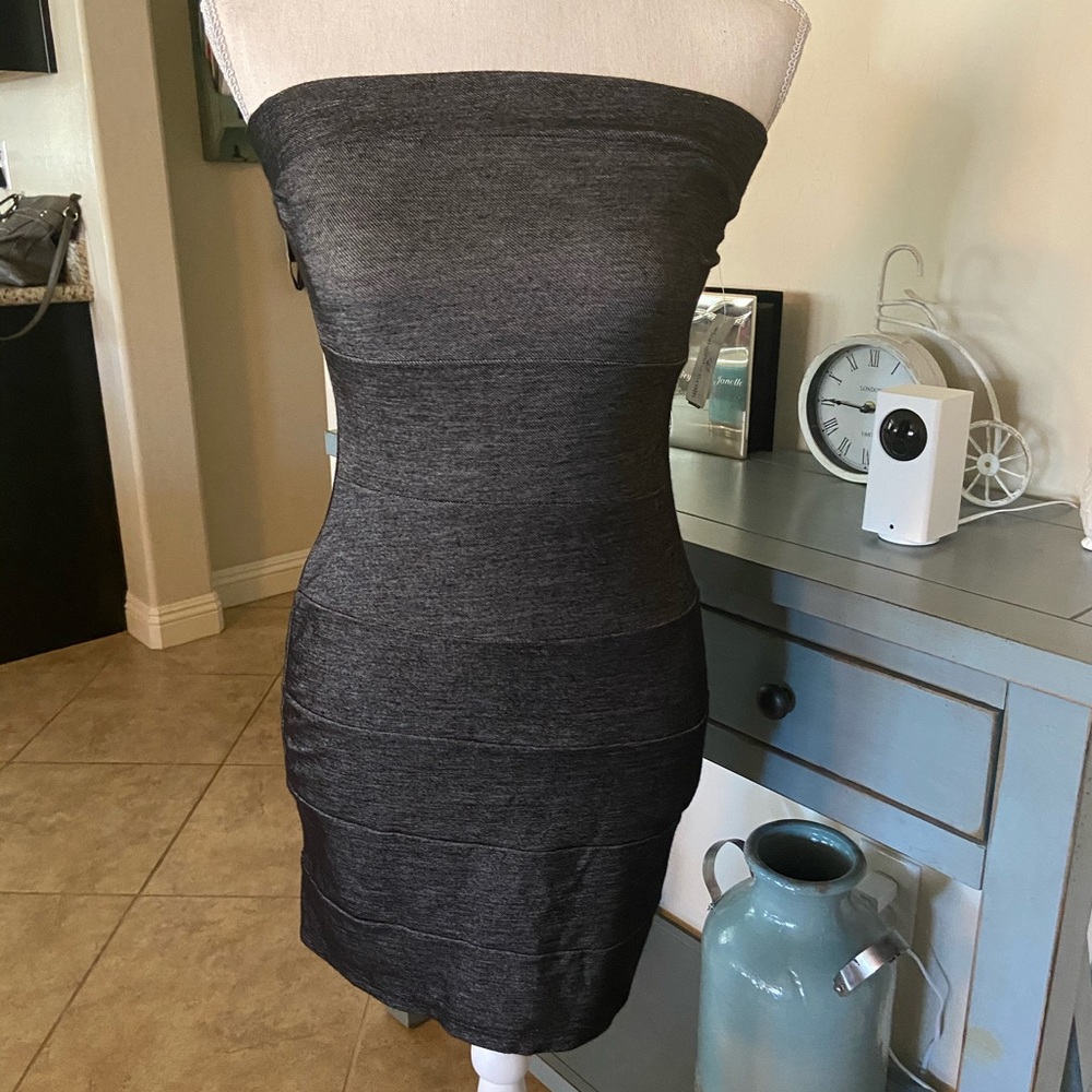 Strapless Mini Dress